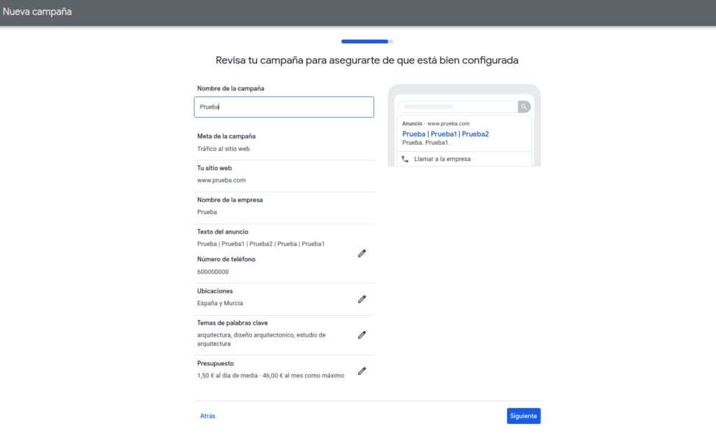resumen-campana-google-ads